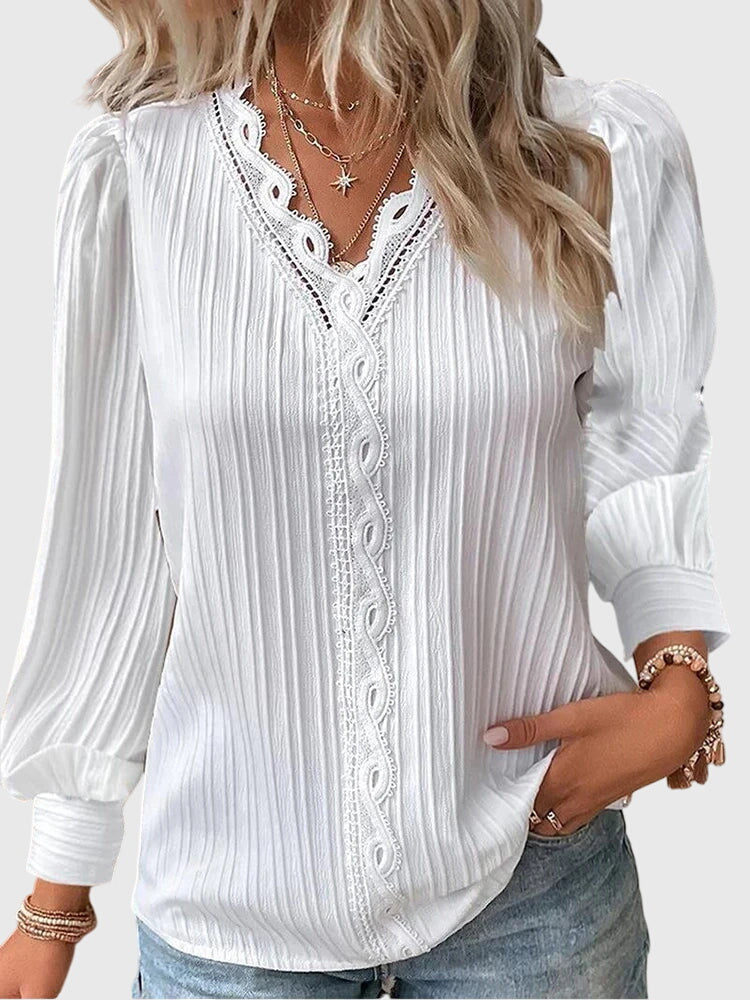 Andrea | Elegante camicetta pullover 0