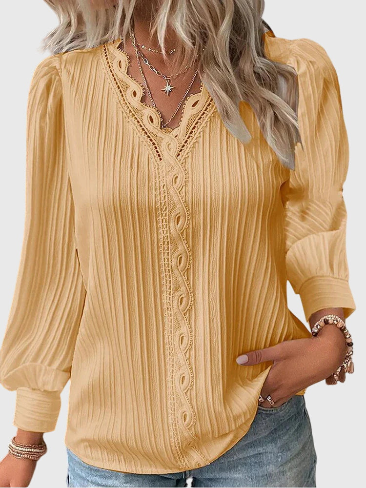 Andrea | Elegante camicetta pullover 1