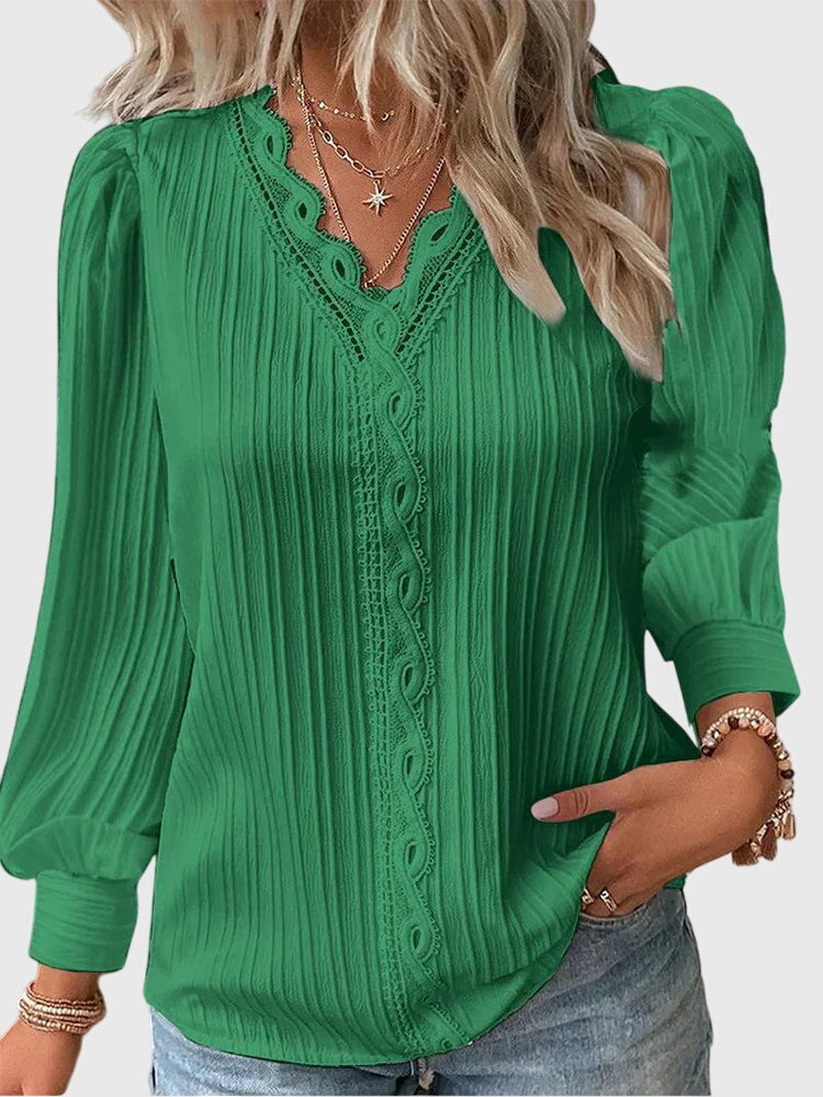 Andrea | Elegante camicetta pullover 2