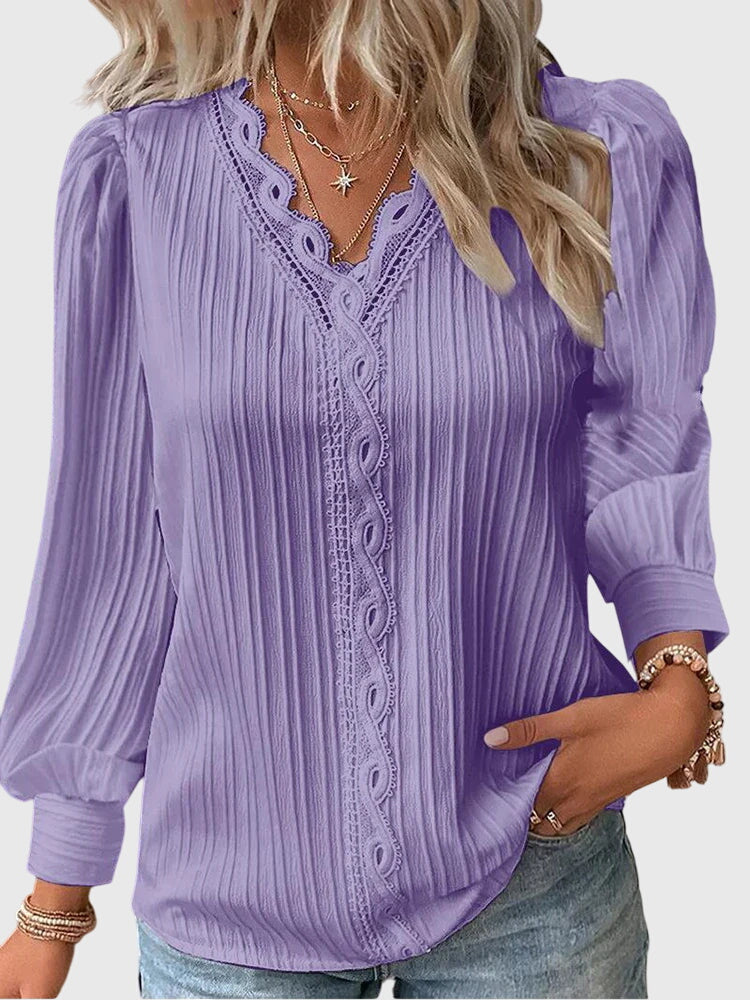 Andrea | Elegante camicetta pullover 5