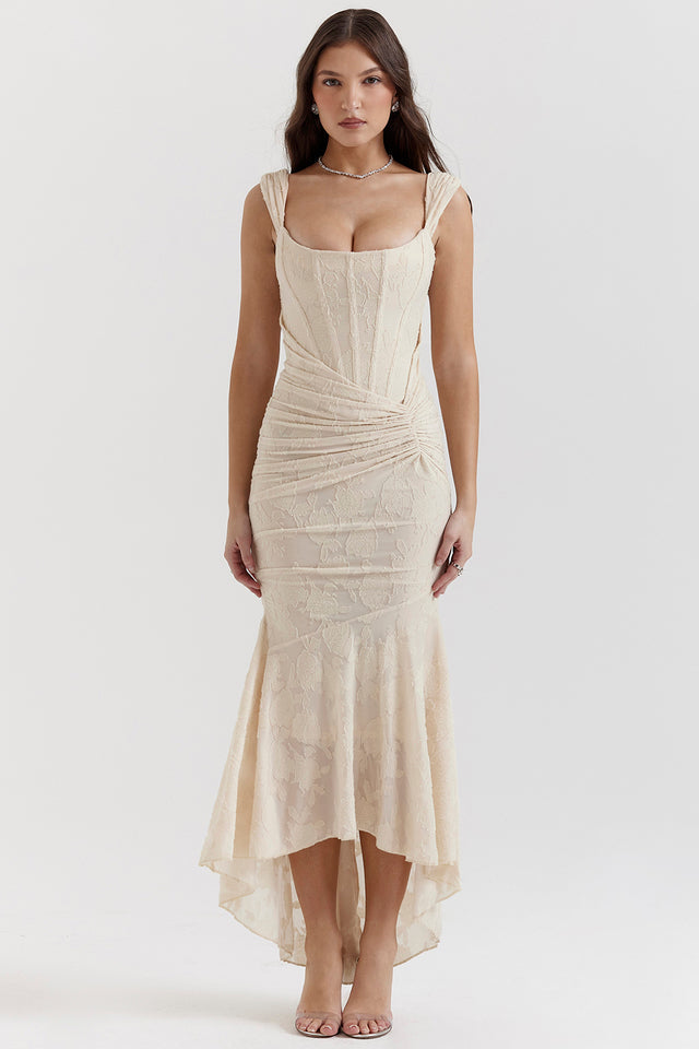 Aurelia | Abito da Sposa Elegante Aderente in Pizzo Senza Maniche 7