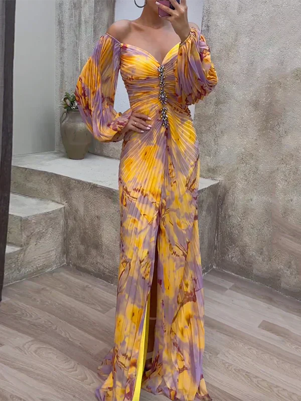 Aurelia | Abito da Sposa Elegante Scollo a V Fluido Femminile 0