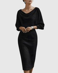 Julia | Leichtes und bequemes Midikleid für Damen  