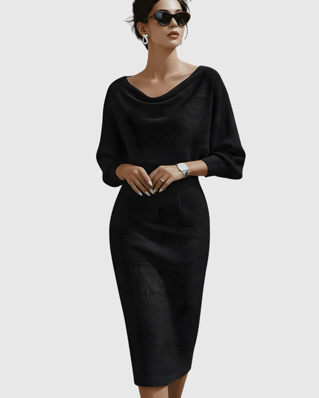 Aurelia | Elegante e Comodo Abito Midi per Occasioni Speciali 5