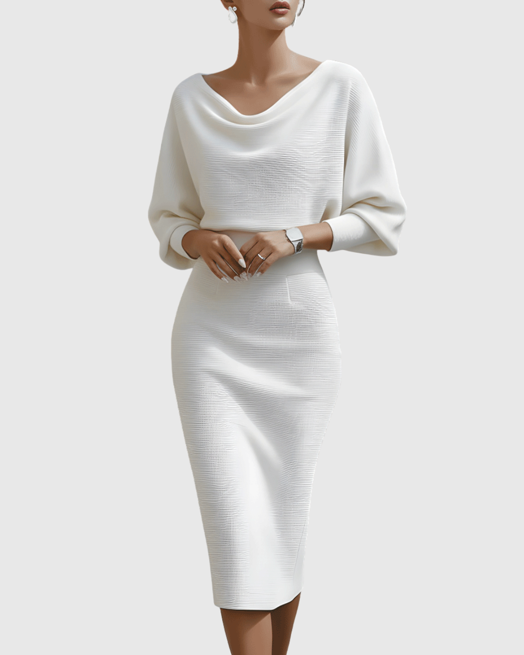 Aurelia | Elegante e Comodo Abito Midi per Occasioni Speciali 7