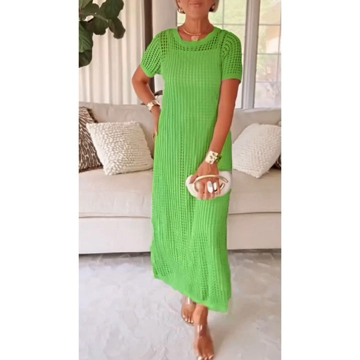 Aurelia | Elegante e Traspirante Maxi Abito in Rete 4