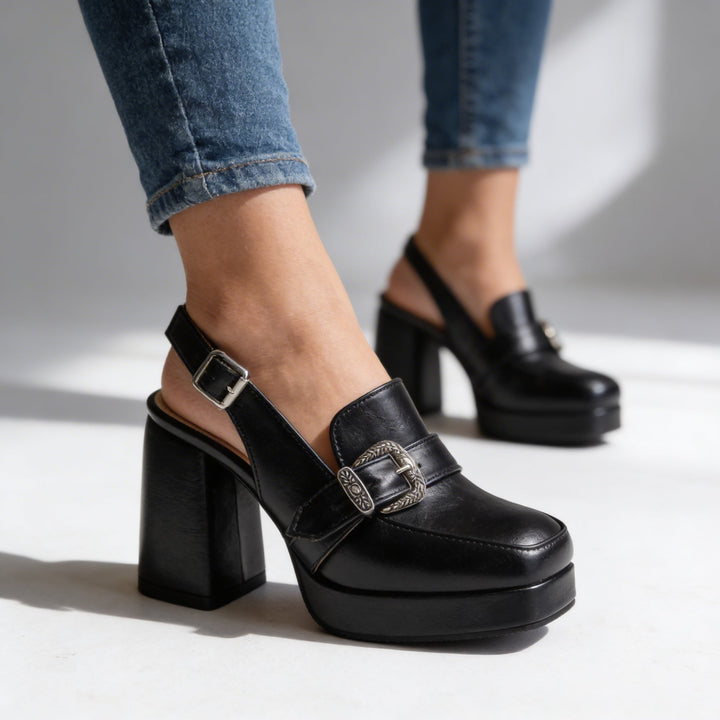 Aurelia | Mocassini Slingback Plateau Eleganti Comodi 5