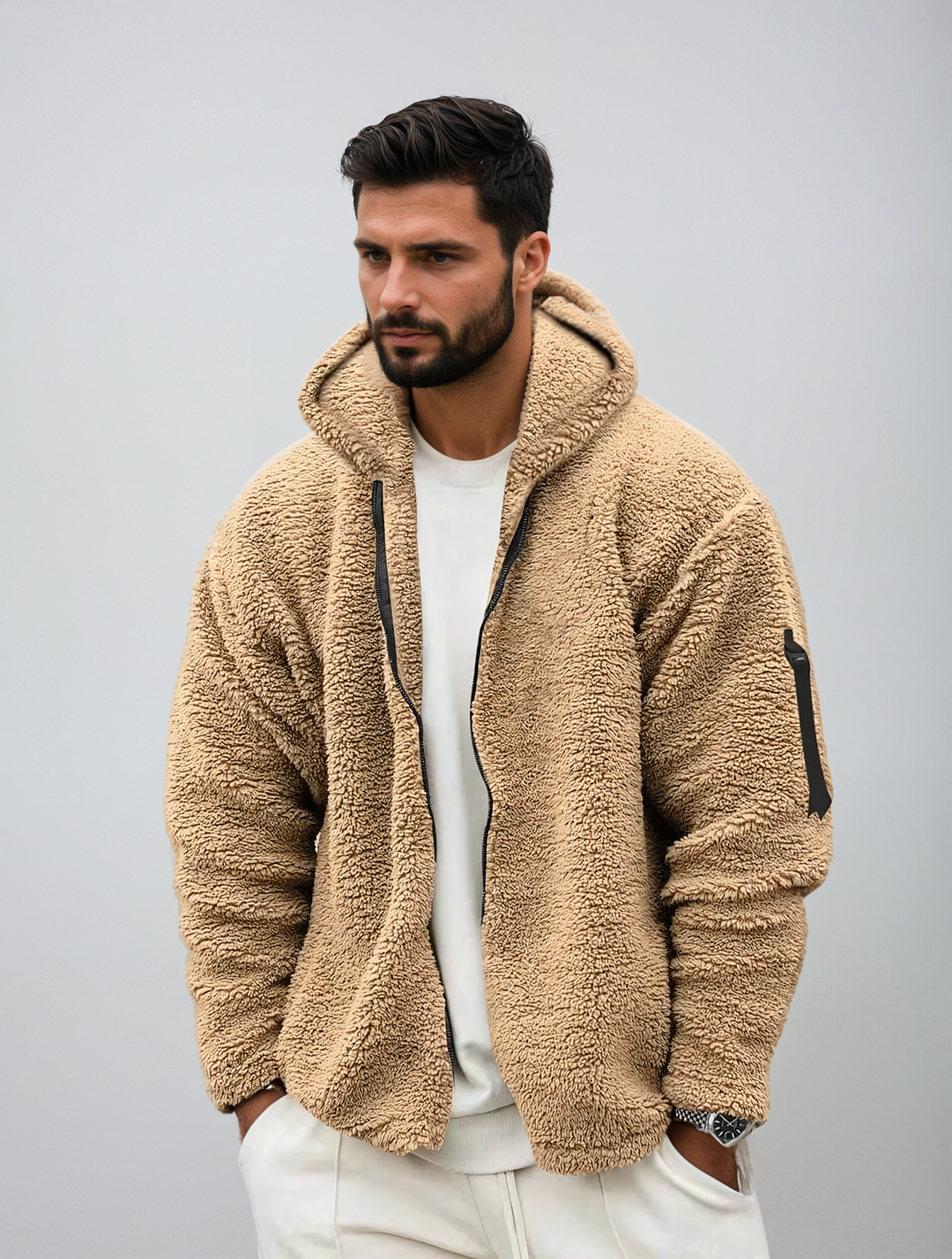 Bert | Comoda e sportiva giacca invernale con cappuccio 0