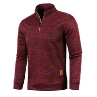 Paride | Felpa da uomo slim fit con mezza zip