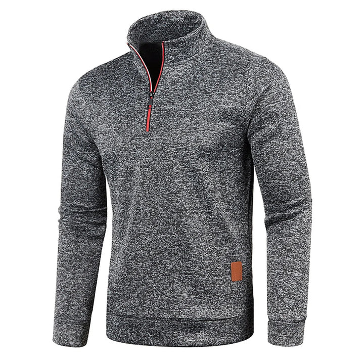 Bralex | Elegante Slim Fit Felpa Uomo con Mezza Zip 3