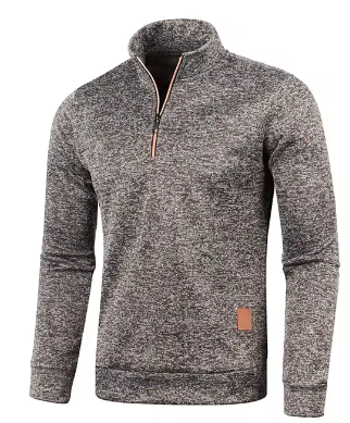 Bralex | Elegante Slim Fit Felpa Uomo con Mezza Zip 5