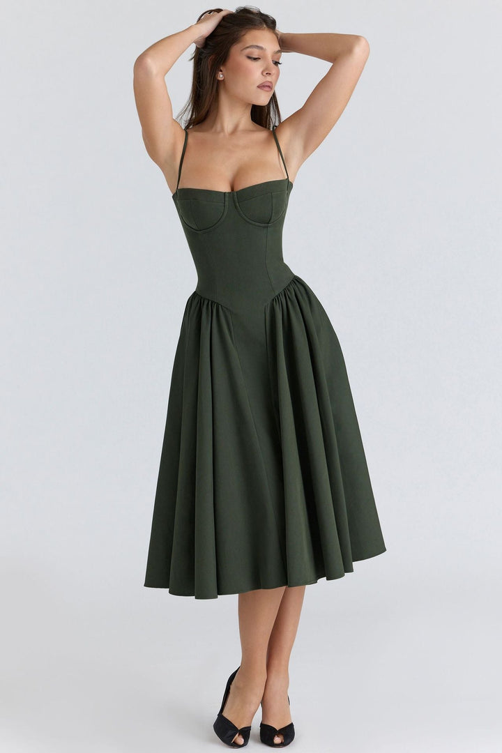 Bralin | Elegante Abito Donna a Corsetto per Cerimonia 10
