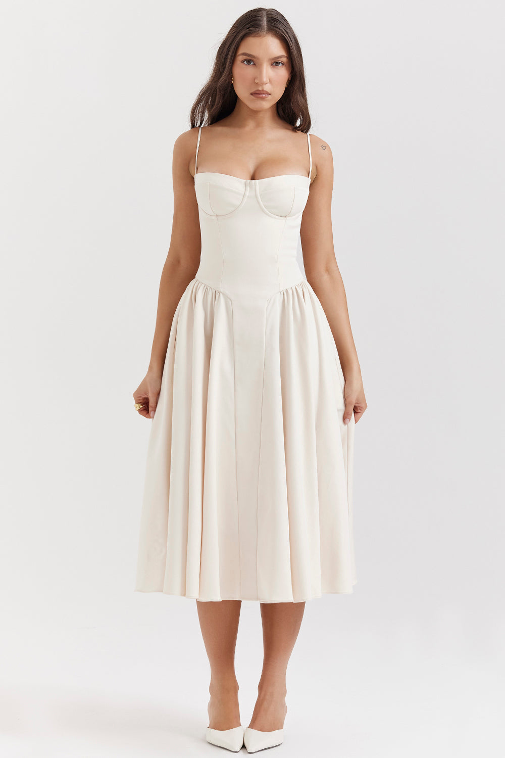 Bralin | Elegante Abito Donna a Corsetto per Cerimonia 11