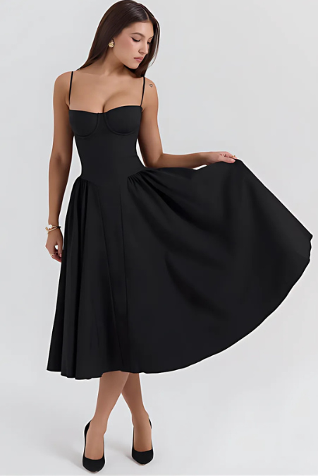 Bralin | Elegante Abito Donna a Corsetto per Cerimonia 7