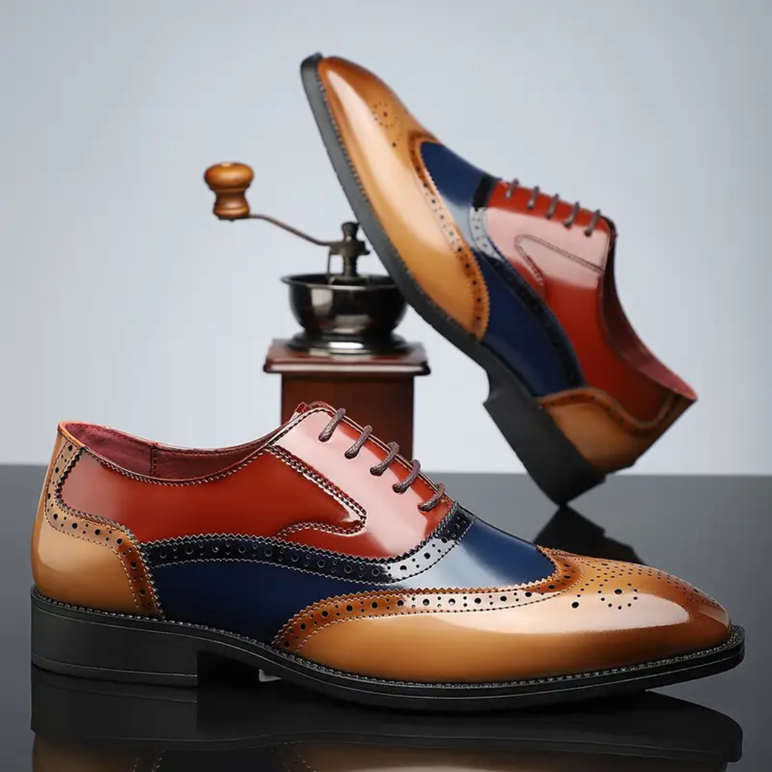 Bravon | Elegante Classic Wingtip Scarpe Brogue 6