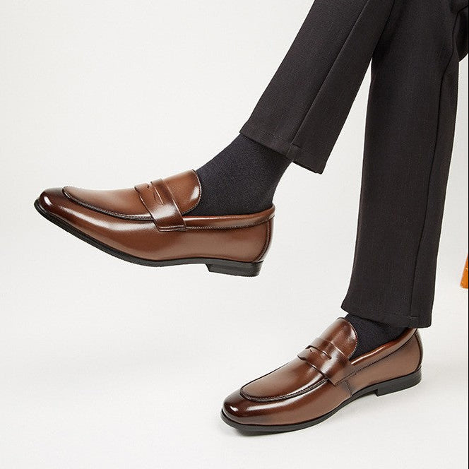 Bruno | Elegante Mocassini Uomo Penny Brunito 2