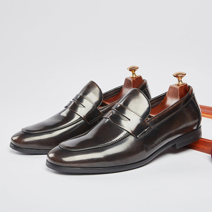 Bruno | Elegante Mocassini Uomo Penny Brunito 8