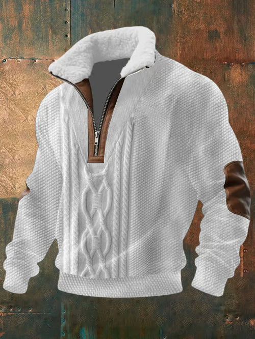 Camicia con collo alto e fodera 0