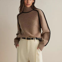Eleanor | Maglione a collo alto oversize elegante e comodo