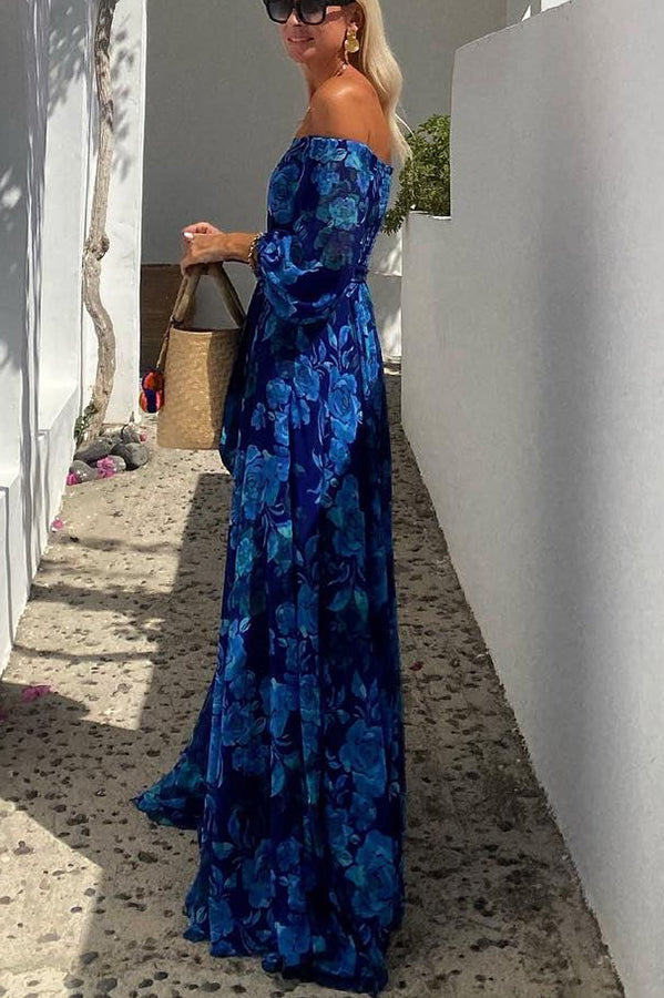 Celeste | Abito da Sposa Floreale Maxi Elegante Romantico 2