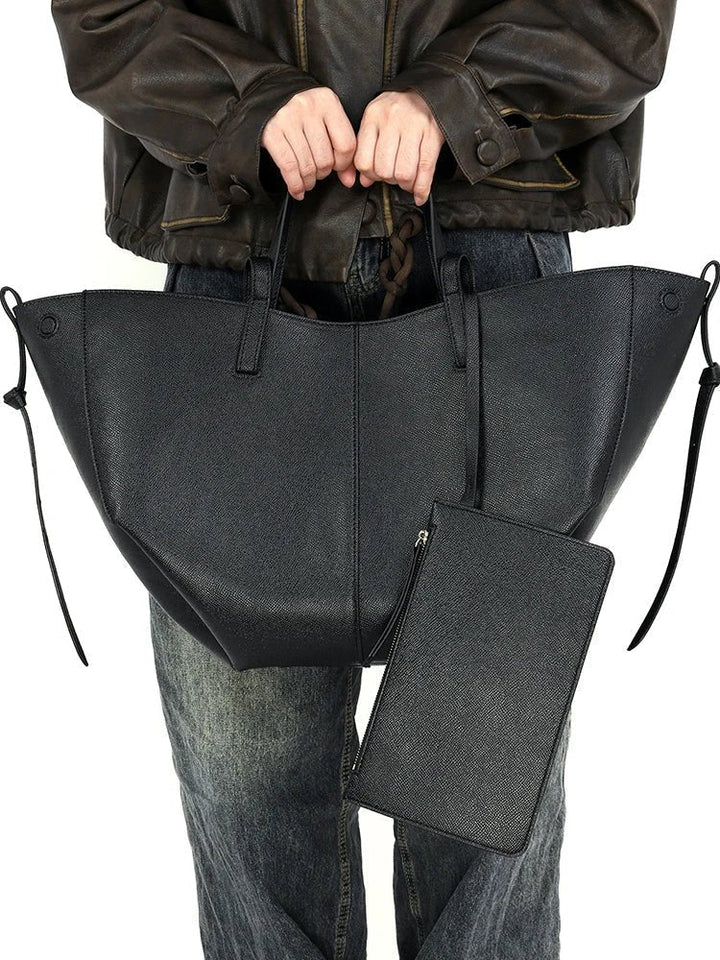 Celeste | Elegante borsa tote realizzata in ecopelle PU 4