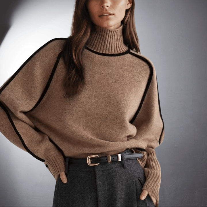 Celestia | Maglione a collo alto biologico con comfort premium 2