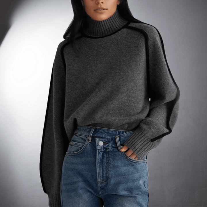 Celestia | Maglione a collo alto biologico con comfort premium 4