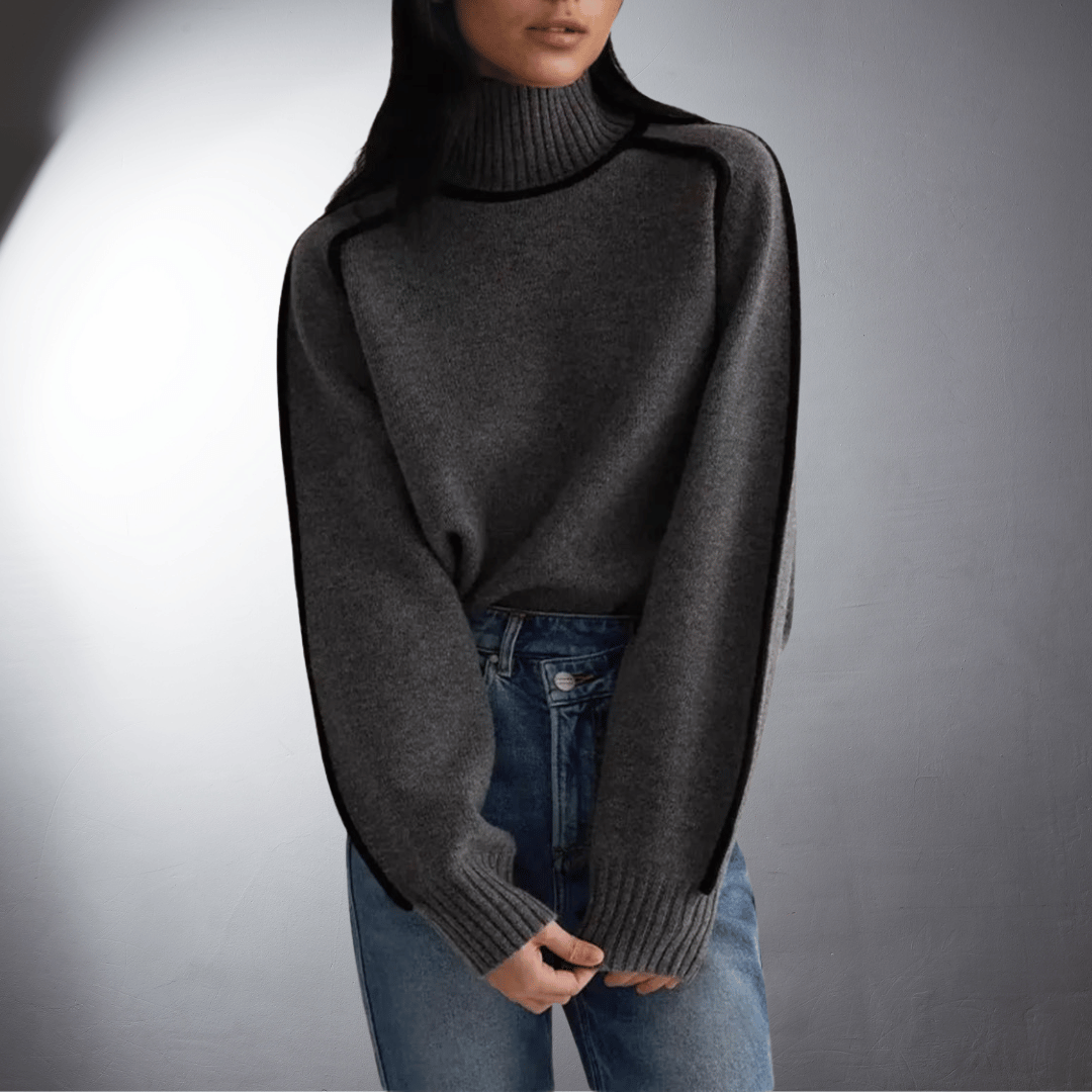 Celestia | Maglione a collo alto biologico con comfort premium 6