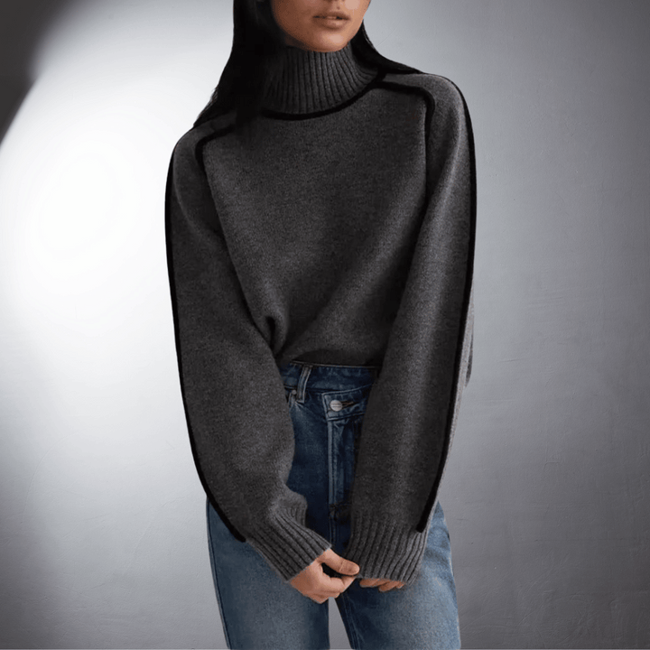 Celestia | Maglione a collo alto biologico con comfort premium 6