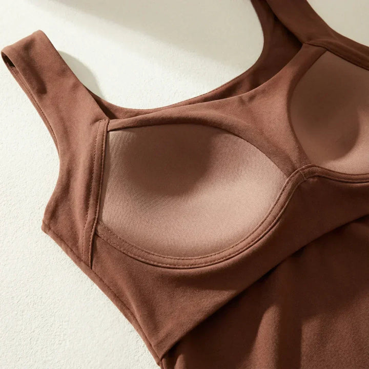 Celine | Elegante Canotta Bianca Donna Traspirante per Stile Quotidiano 5