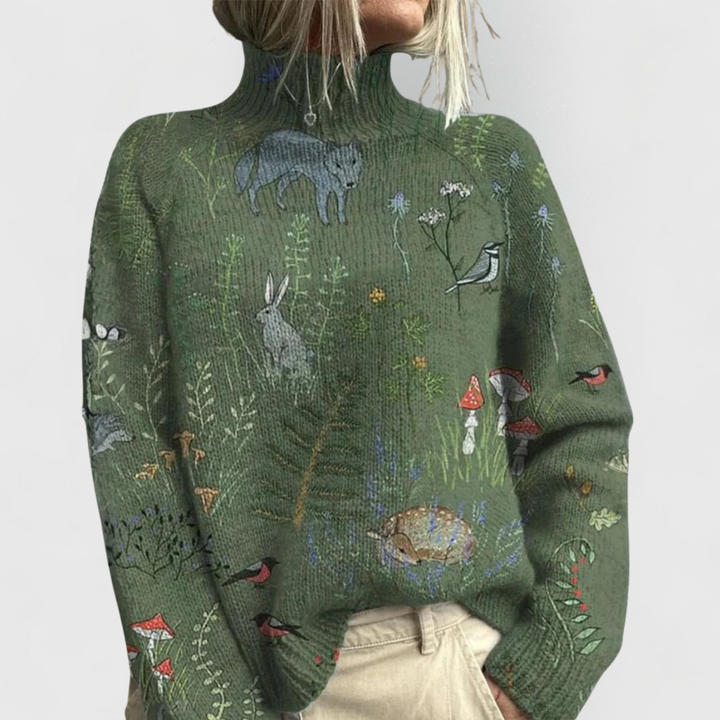 Centenia | Elegante maglione a collo alto 0