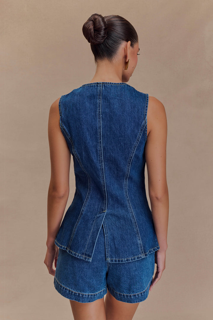 Chiara | Completo Donna in Denim Coordinato con Vestibilità Valorizzante 2