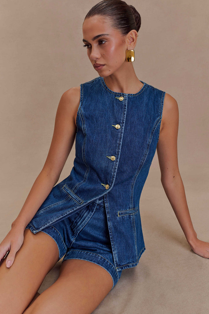 Chiara | Completo Donna in Denim Coordinato con Vestibilità Valorizzante 3