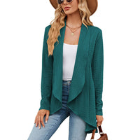 Aurora | Cardigan Lungo Donna Elegante e Leggero con Apertura Frontale
