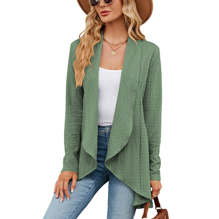 Chloe | Cardigan lungo casual da donna con apertura frontale 10