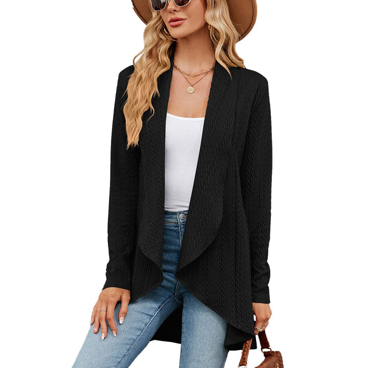 Chloe | Cardigan lungo casual da donna con apertura frontale 6