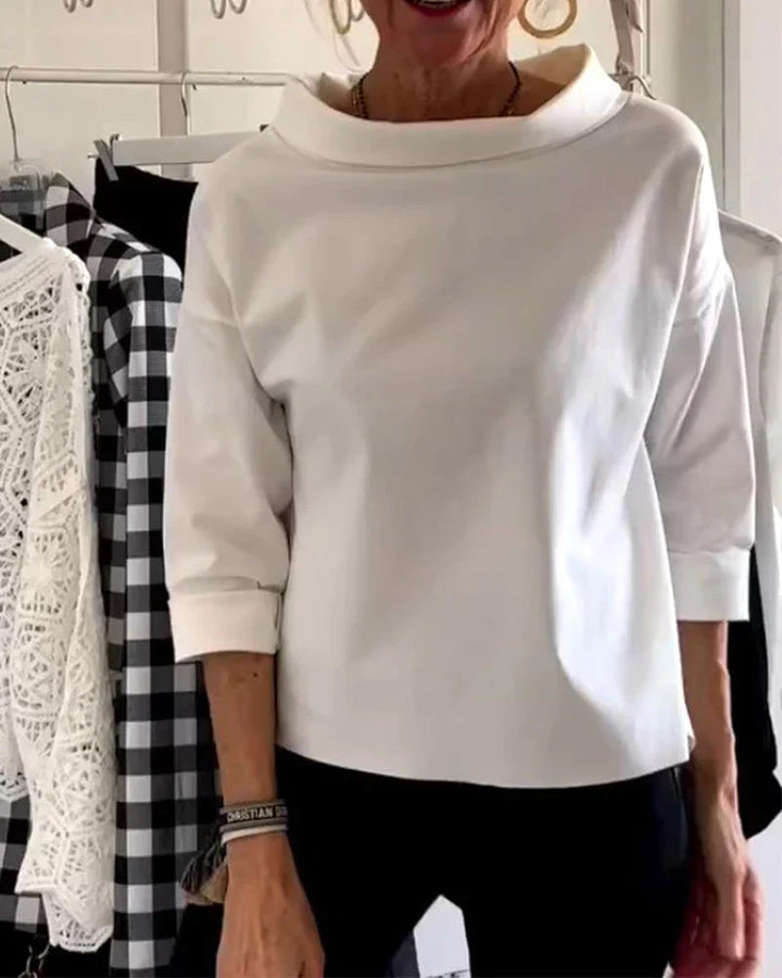 Clara | Canottiere Donna Top Eleganti Scollo a Barchetta Ampio Comfort 3