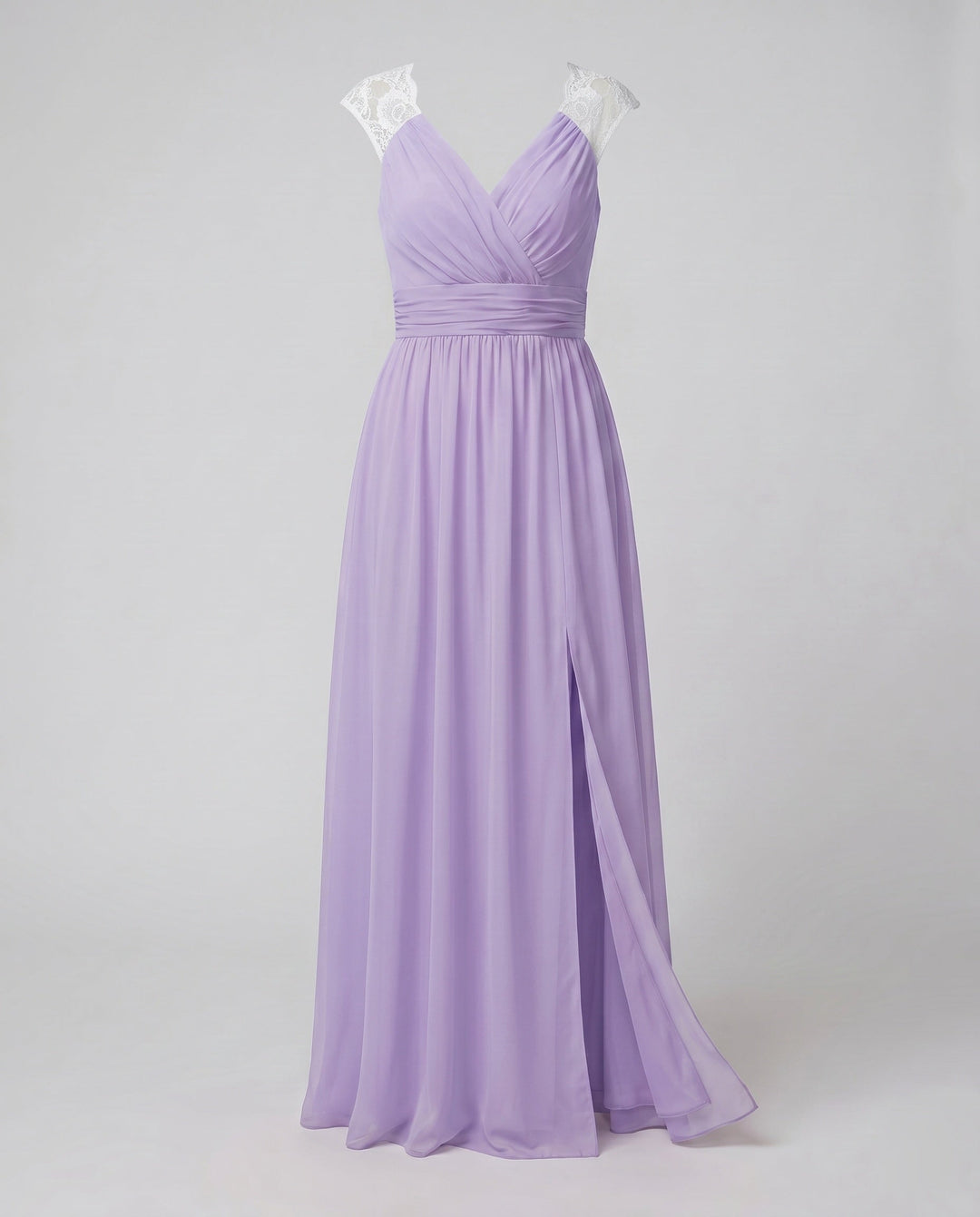 Clara | Elegante Abito da Sera con Scollo a V e Spacco Laterale 3