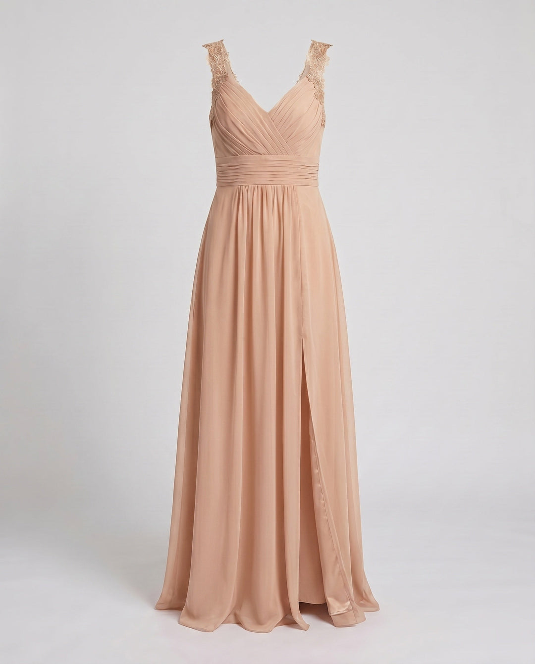 Clara | Elegante Abito da Sera con Scollo a V e Spacco Laterale 6