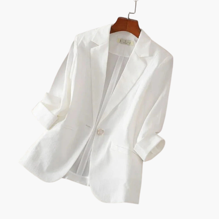 Clara | Elegante Blazer Donna Rosa – Moderno, Versatile e Chic 2
