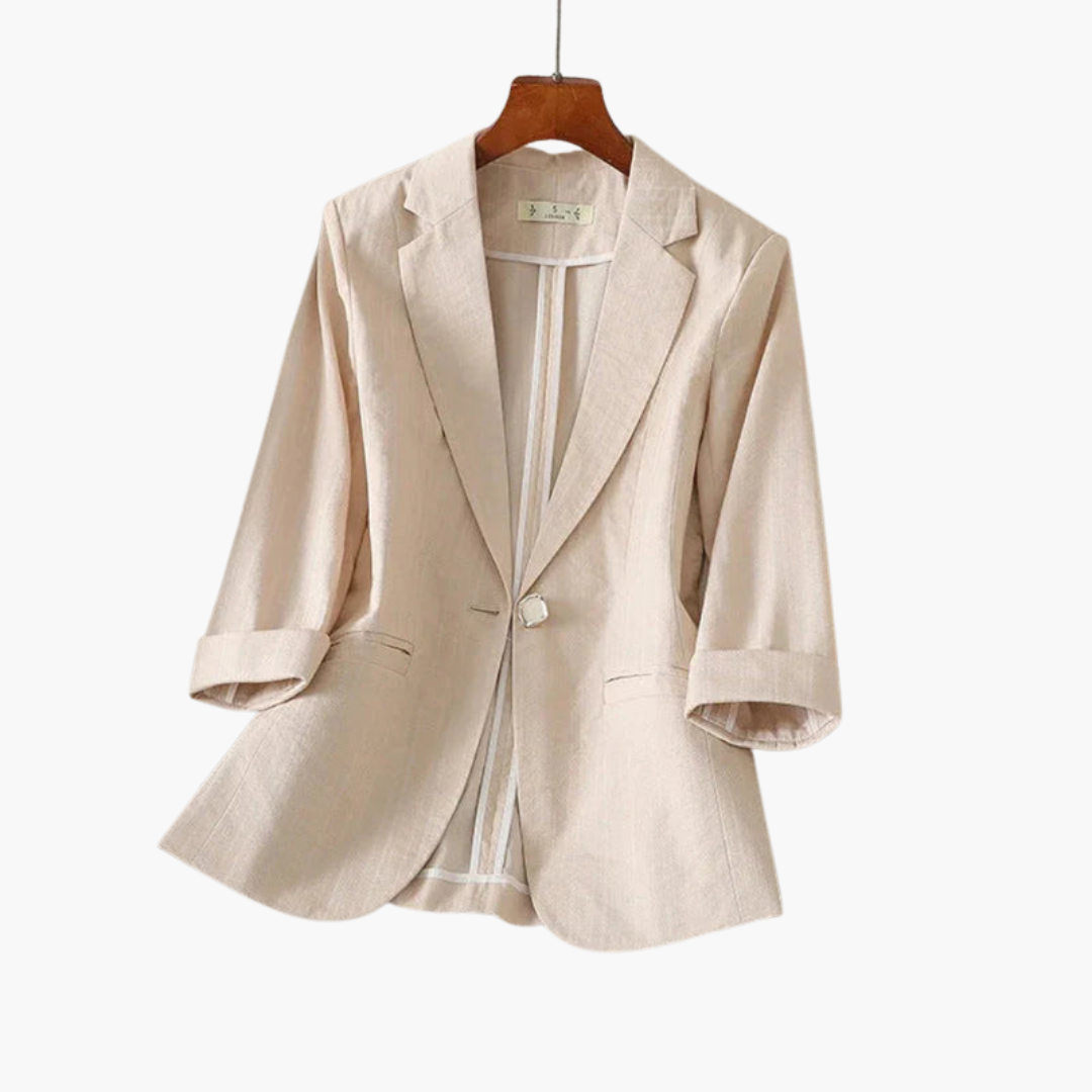 Clara | Elegante Blazer Donna Rosa – Moderno, Versatile e Chic 3