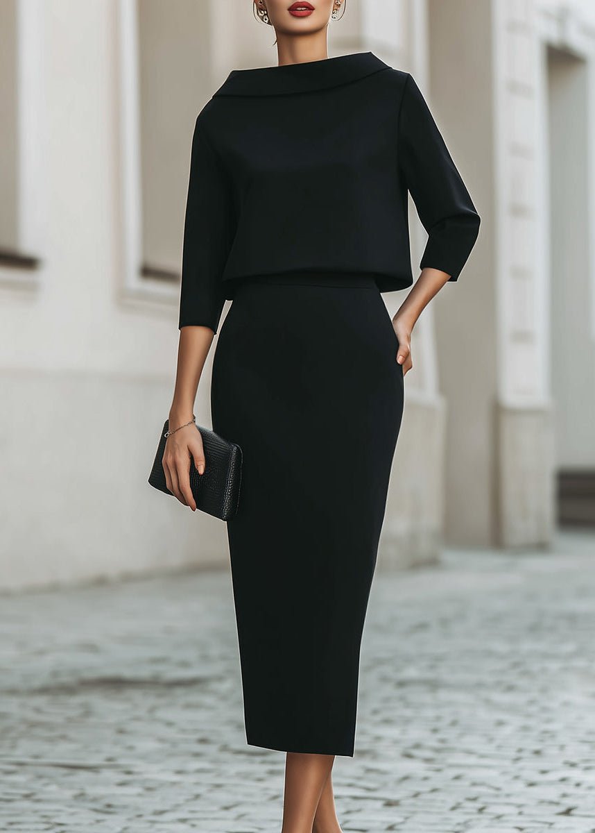 Clara | Elegante Completo da Donna in Crêpe – Tailleur Donna Cerimonia e Versatile Due Pezzi 0