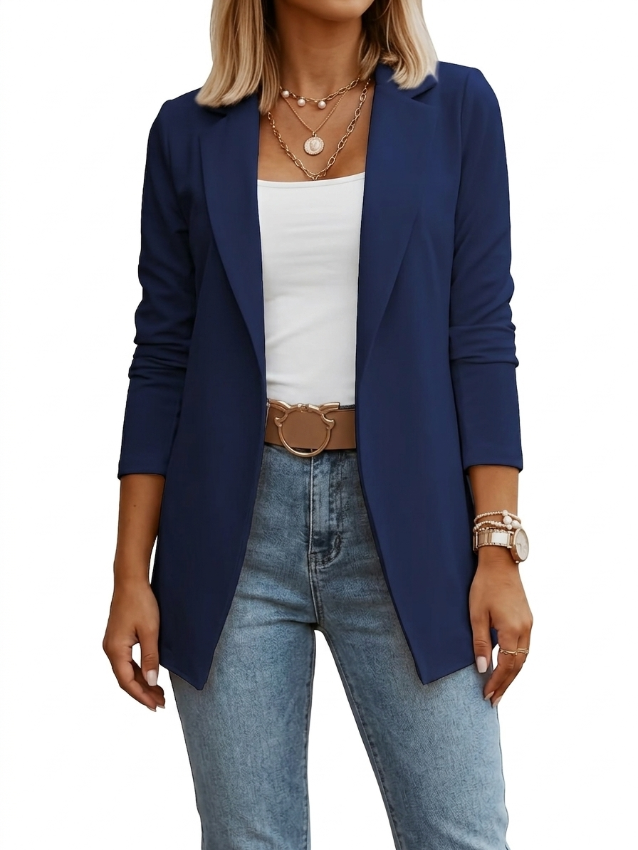 Clara | Elegante e Confortevole Blazer Donna Drappeggiato per Ogni Occasione 2