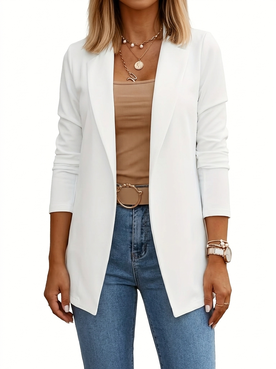 Clara | Elegante e Confortevole Blazer Donna Drappeggiato per Ogni Occasione 3