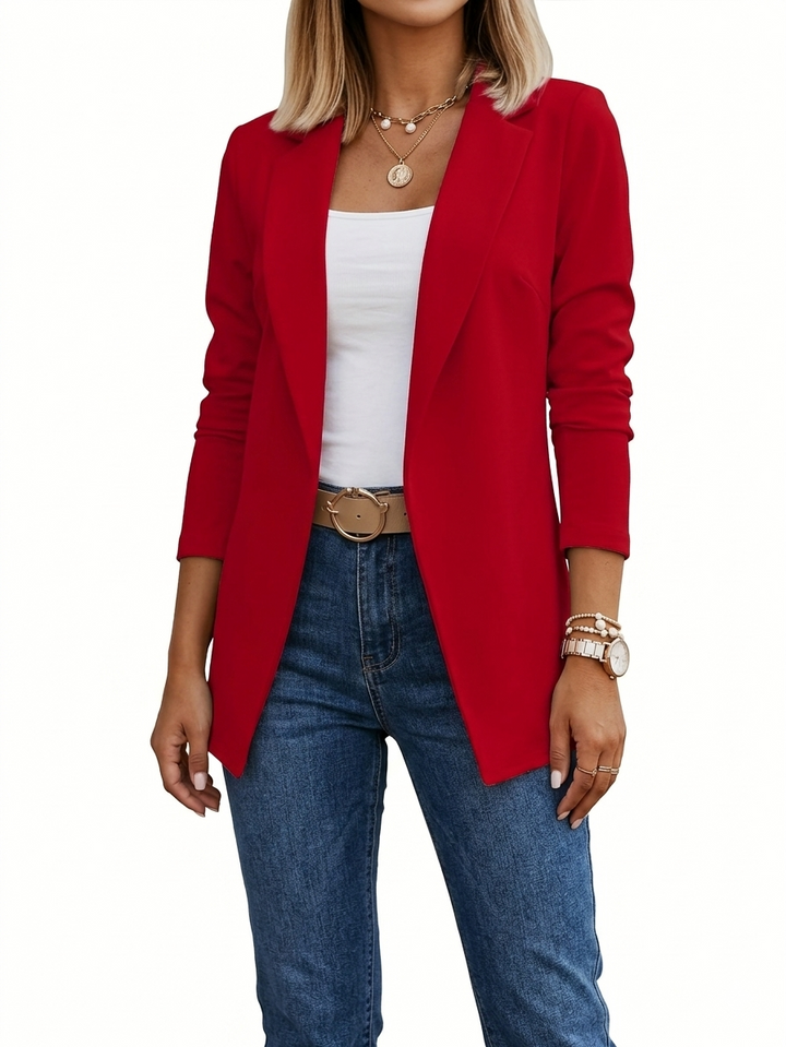 Clara | Elegante e Confortevole Blazer Donna Drappeggiato per Ogni Occasione 4