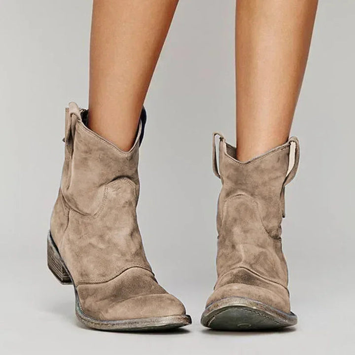 Clara | Eleganti Stivaletti da Cowboy Donna – Vintage, Comodi e Versatili 4