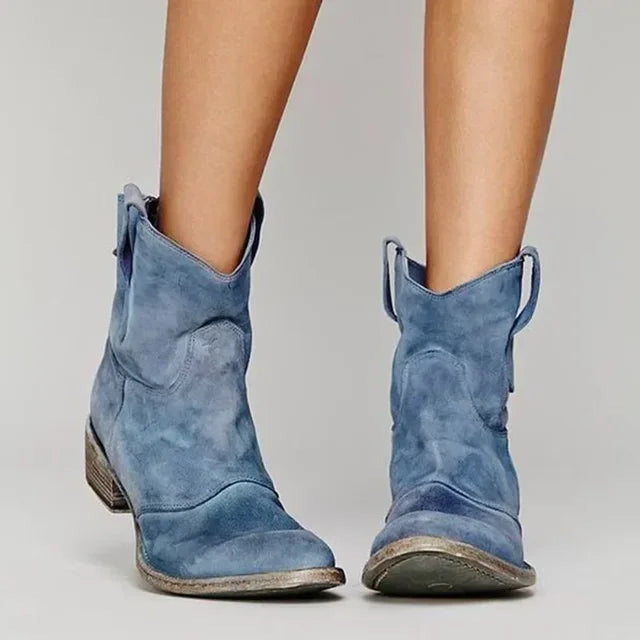 Clara | Eleganti Stivaletti da Cowboy Donna – Vintage, Comodi e Versatili 6