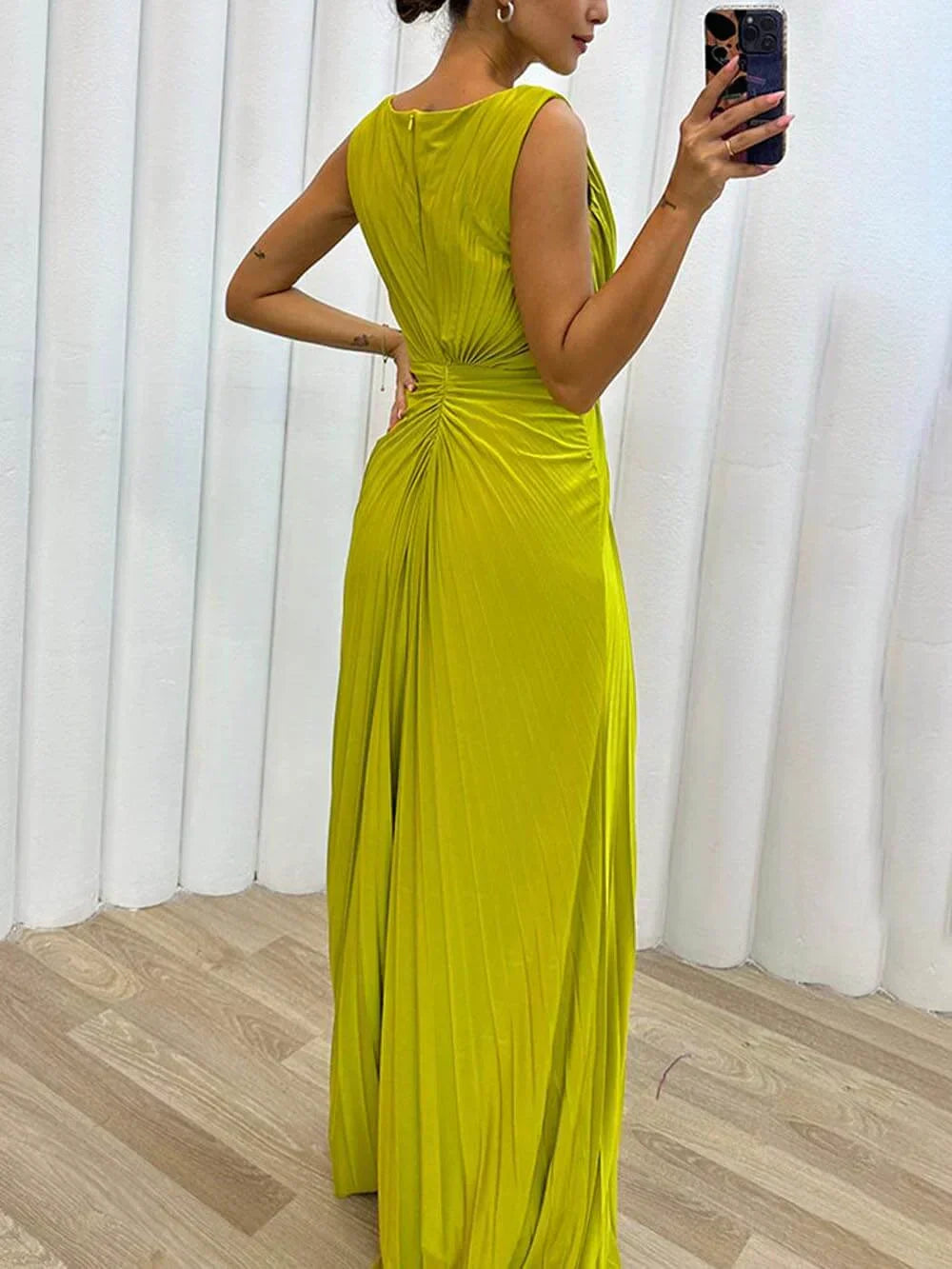 Claudia | Abito da Sposa Maxi Elegante Traspirante Femminile Comfort Fit 3