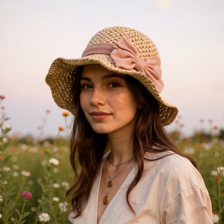 Cora | Elegante e Traspirante Cappello da Sole Vintage per Donna 2