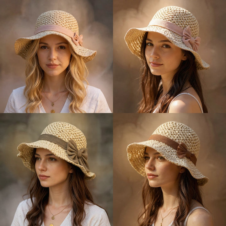 Cora | Elegante e Traspirante Cappello da Sole Vintage per Donna 6